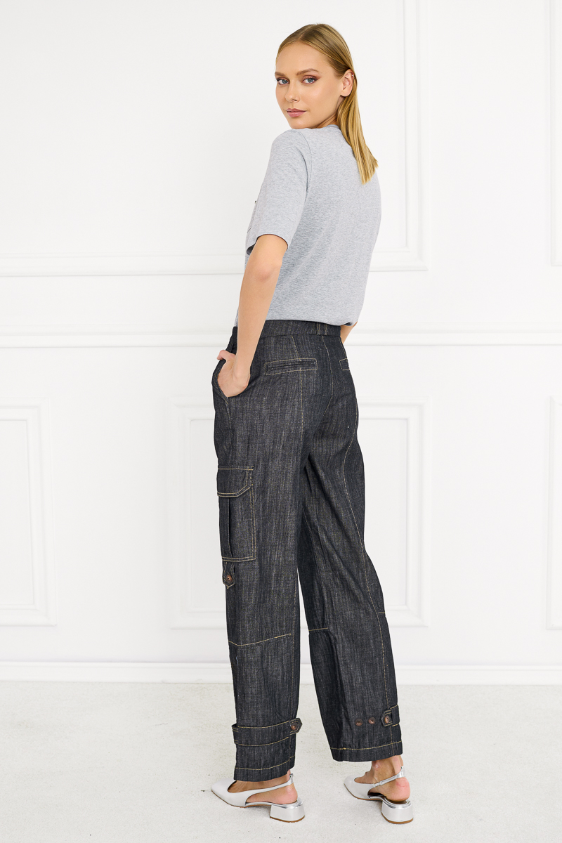 Cargo Trousers with Tabs