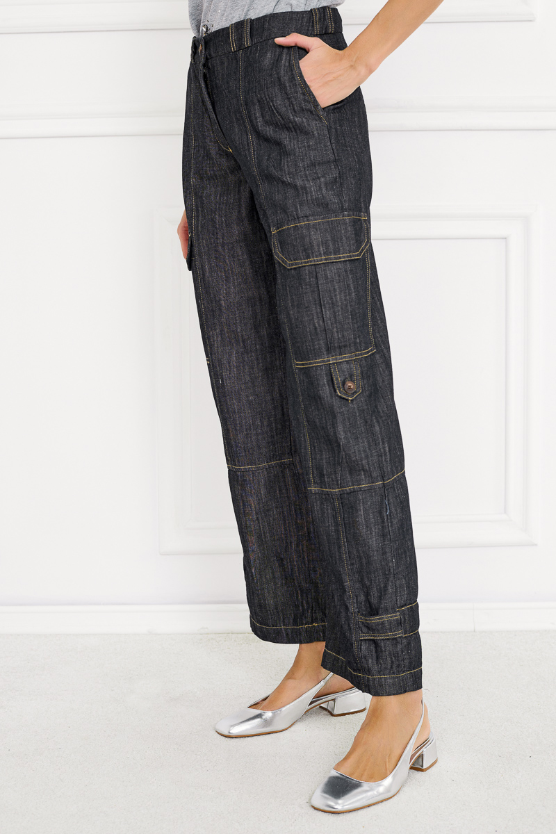 Cargo Trousers with Tabs