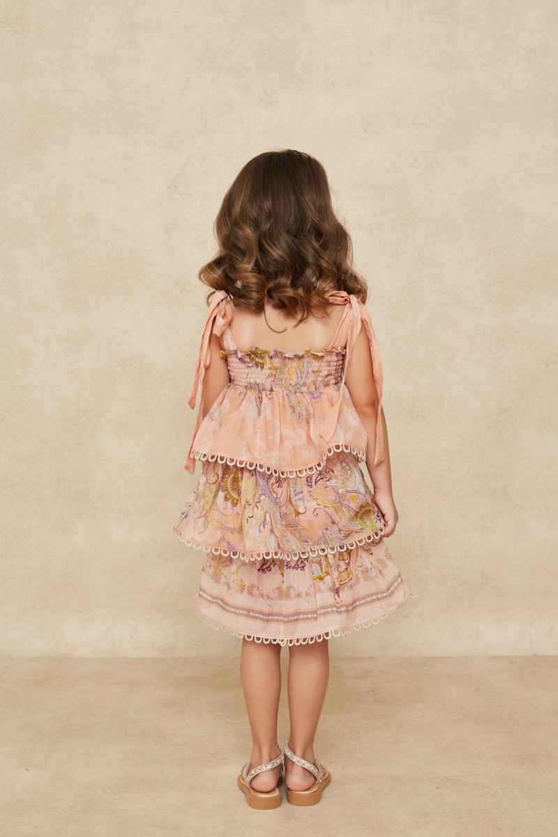 DOUBLE DRESS WITH RUFFLES