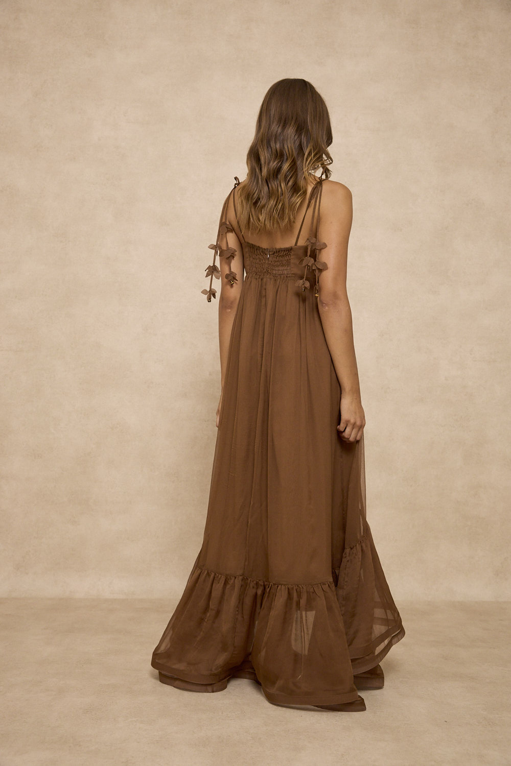 SILK MAXI DRESS