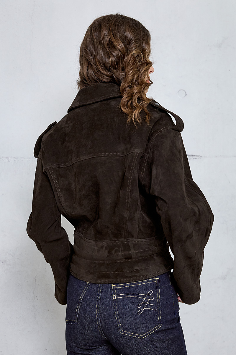 SUEDE LEATHER JACKET