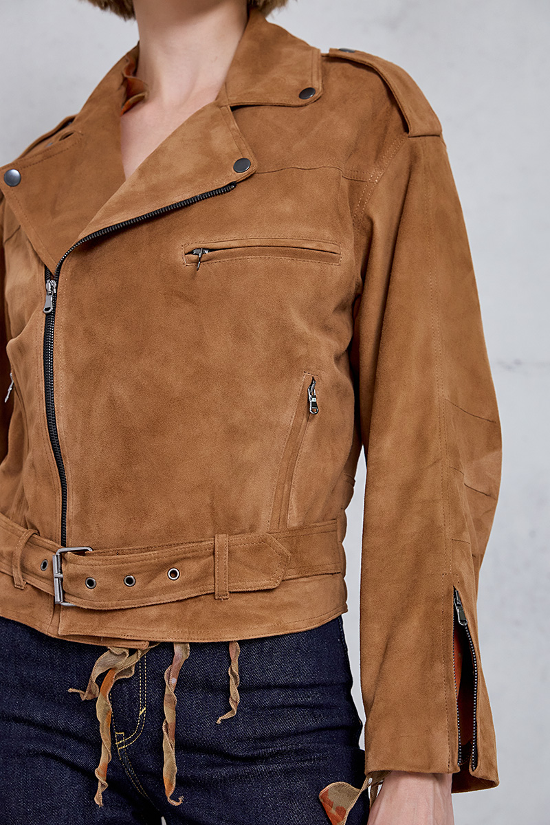 SUEDE LEATHER JACKET