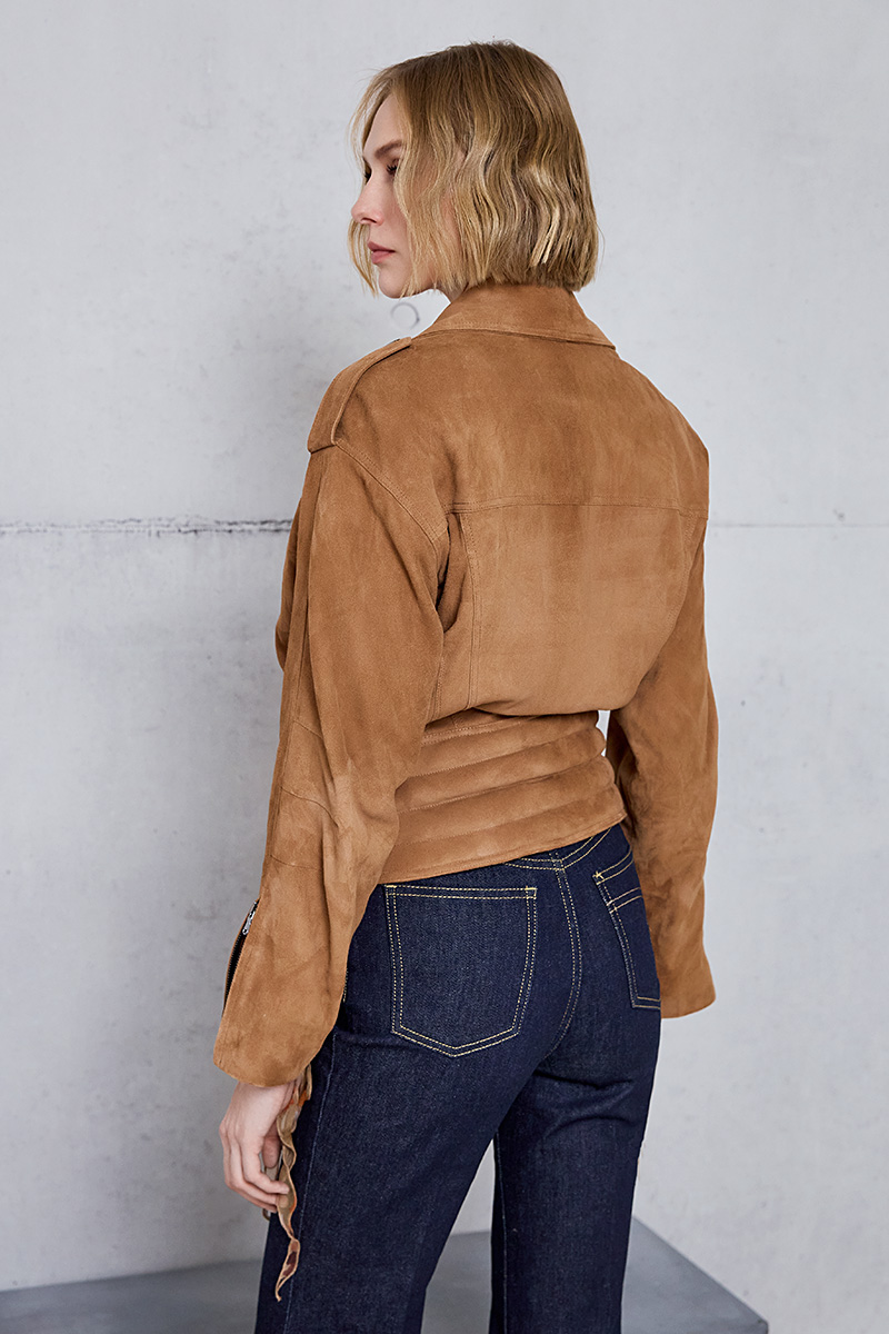 SUEDE LEATHER JACKET