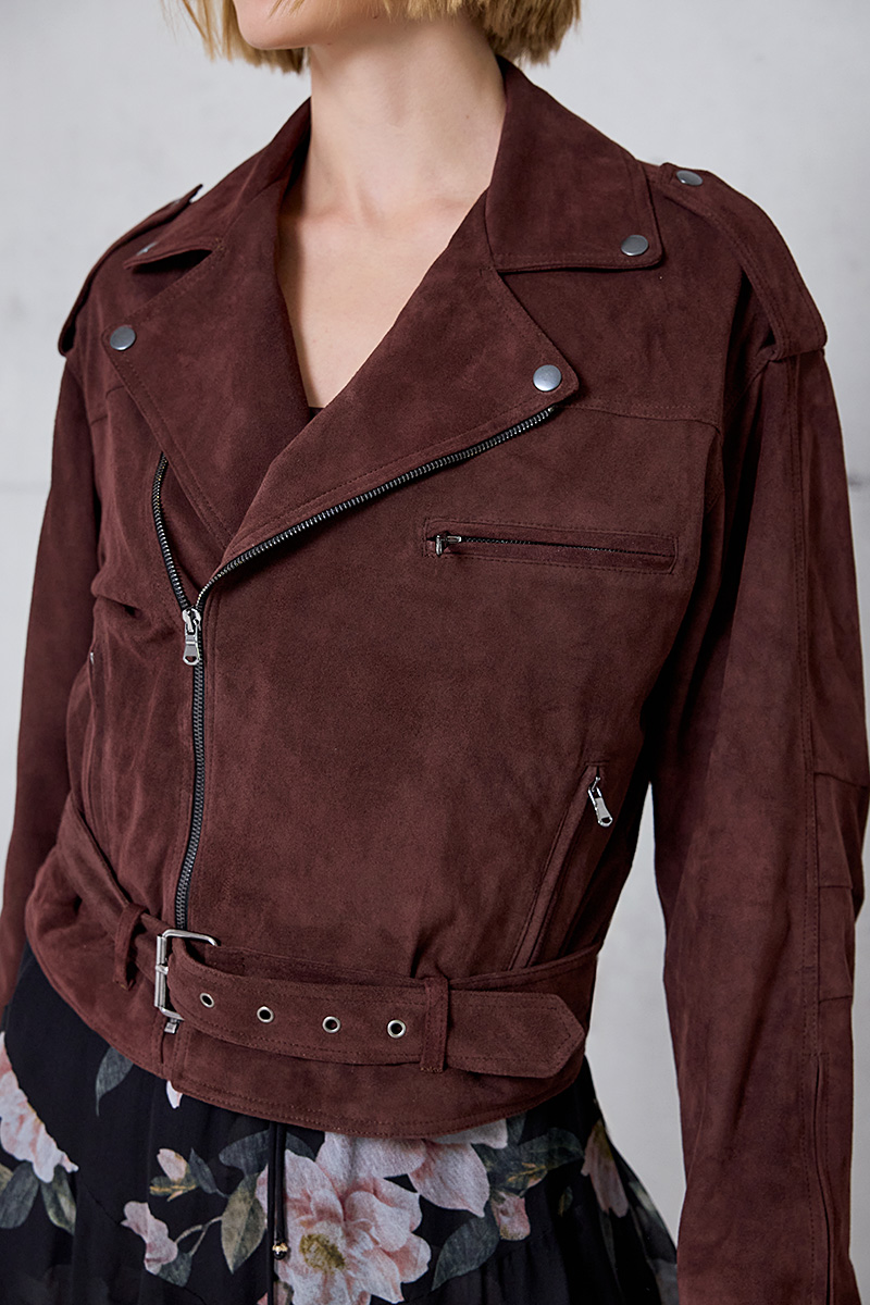 SUEDE LEATHER JACKET