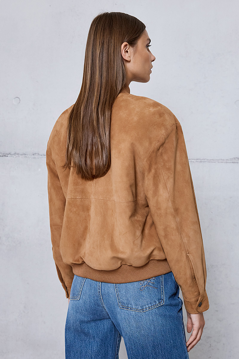 SUEDE LEATHER JACKET