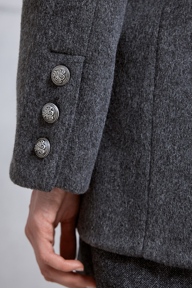 WOOL SHORT COAT