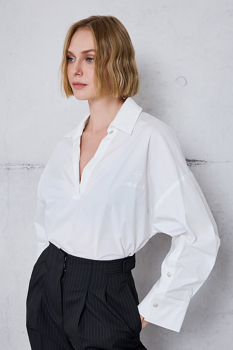 SHIRT WITH WIDE SLEEVE