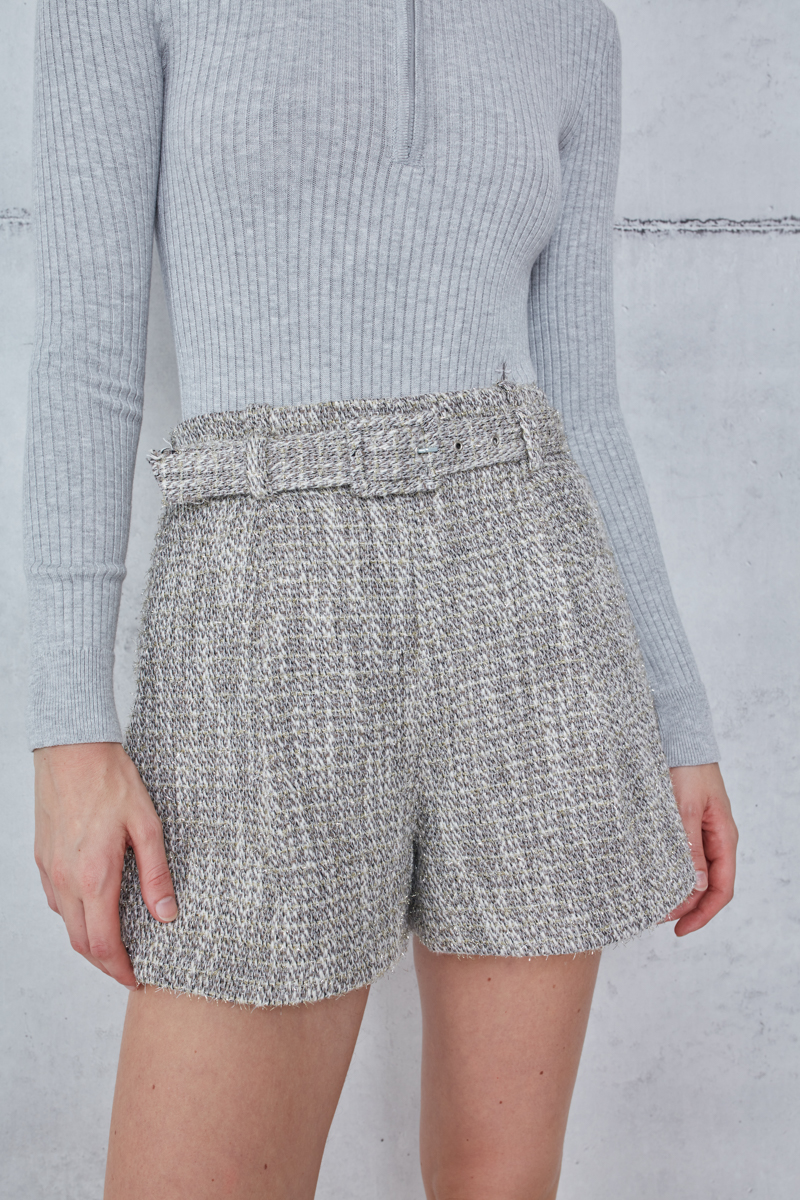 TWEED SHORTS