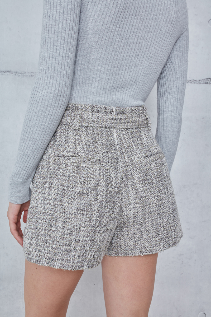 TWEED SHORTS