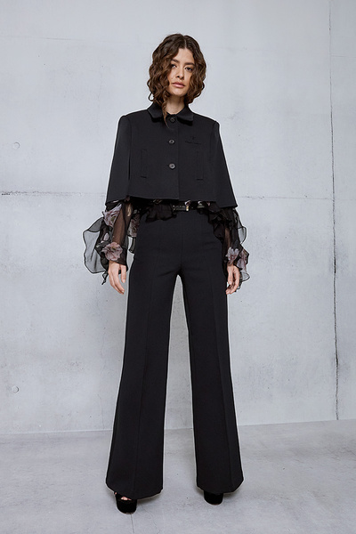 STRAIGHT-LEG TROUSERS