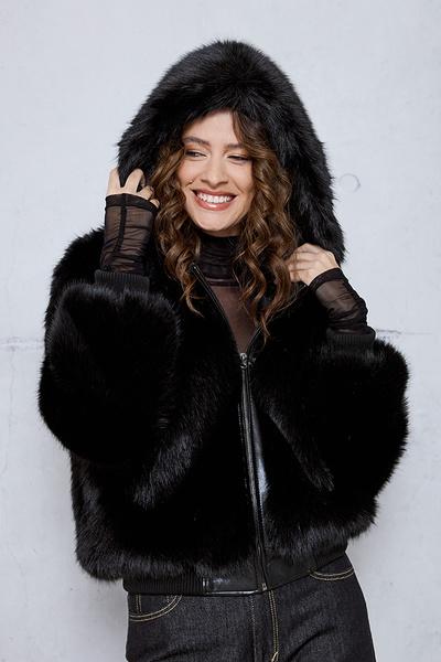 FAUX FUR JACKET