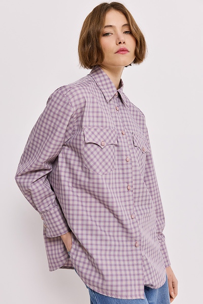 CHECKERED SHIRT WITH POCKETS