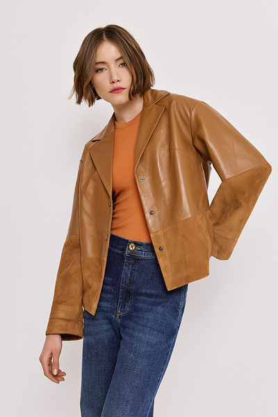 SUEDE LEATHER JACKET